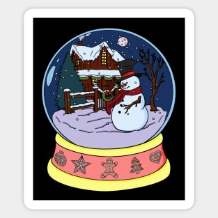 snow globe Sticker